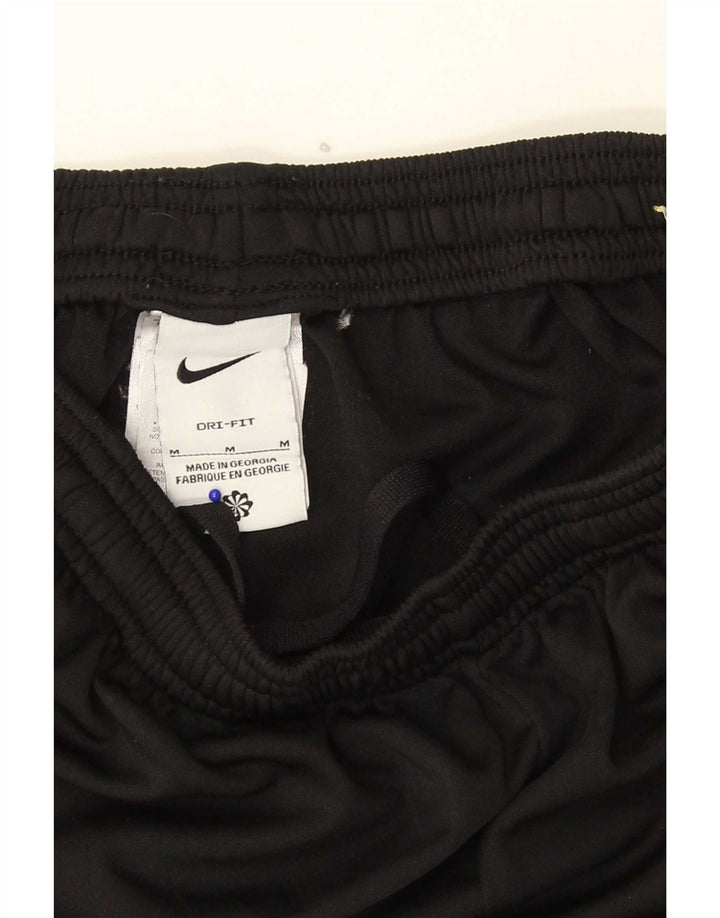 Nike Womens Dri Fit Tracksuit Trousers UK 12 Medium  Black