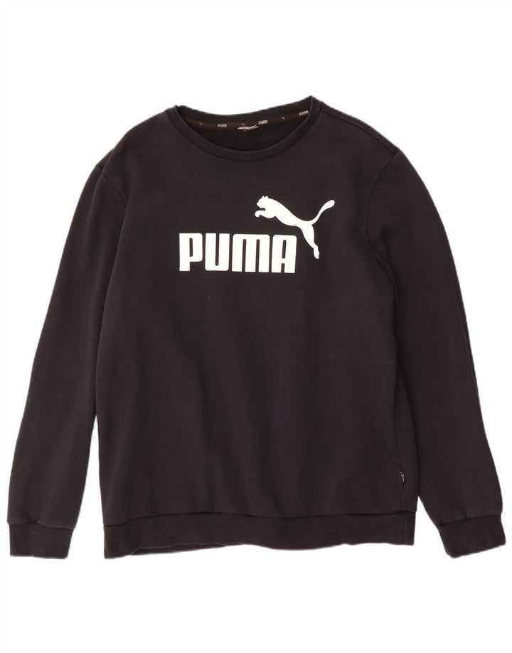 Męska bluza z grafiką Puma, duża, czarna