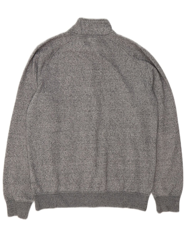 Champion Veste de Survêtement Homme Gris Moyen Moucheté Coton