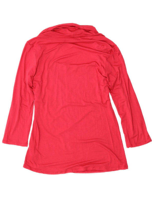 Top Zara da donna con maniche a 3/4 UK 18 XL viscosa rosa