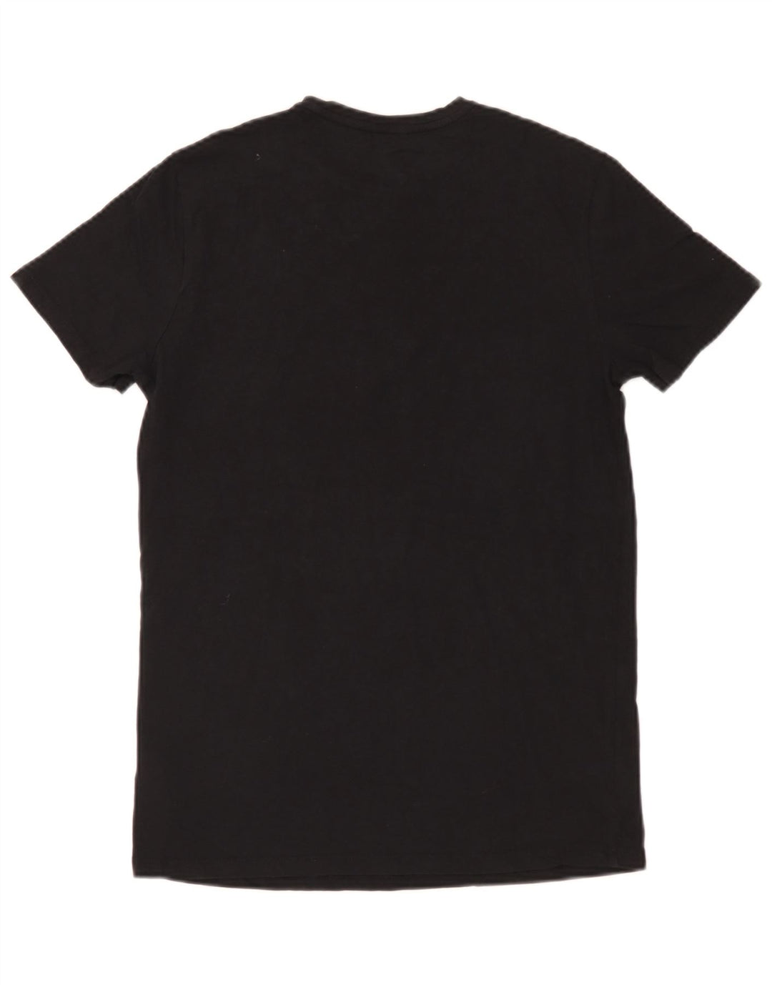 Diesel Mens T-Shirt Top Medium Black Cotton