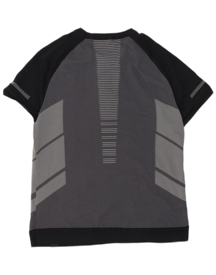 Maglietta da uomo UNDER ARMOUR XL XL poliestere gessato nero