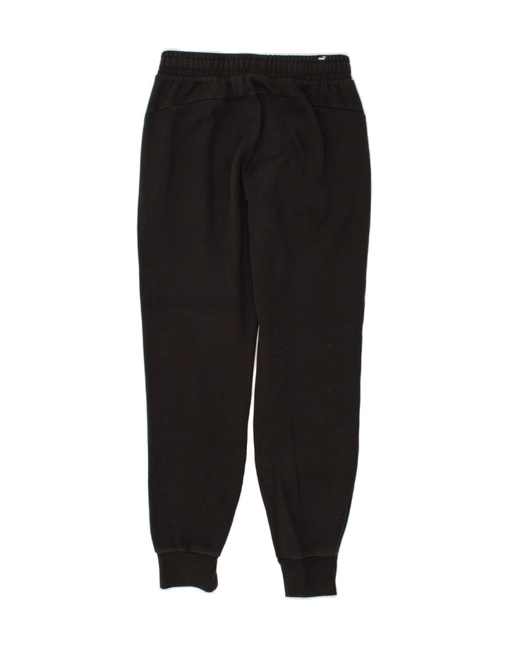 PUMA Mens Tracksuit Trousers Joggers Small Black Cotton Vintage Puma and Second-Hand Puma from Messina Hembry 