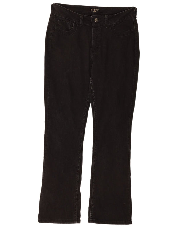 Lee Damen Riders Bootcut Jeans US 12 Large W32 L21 Schwarze Baumwolle