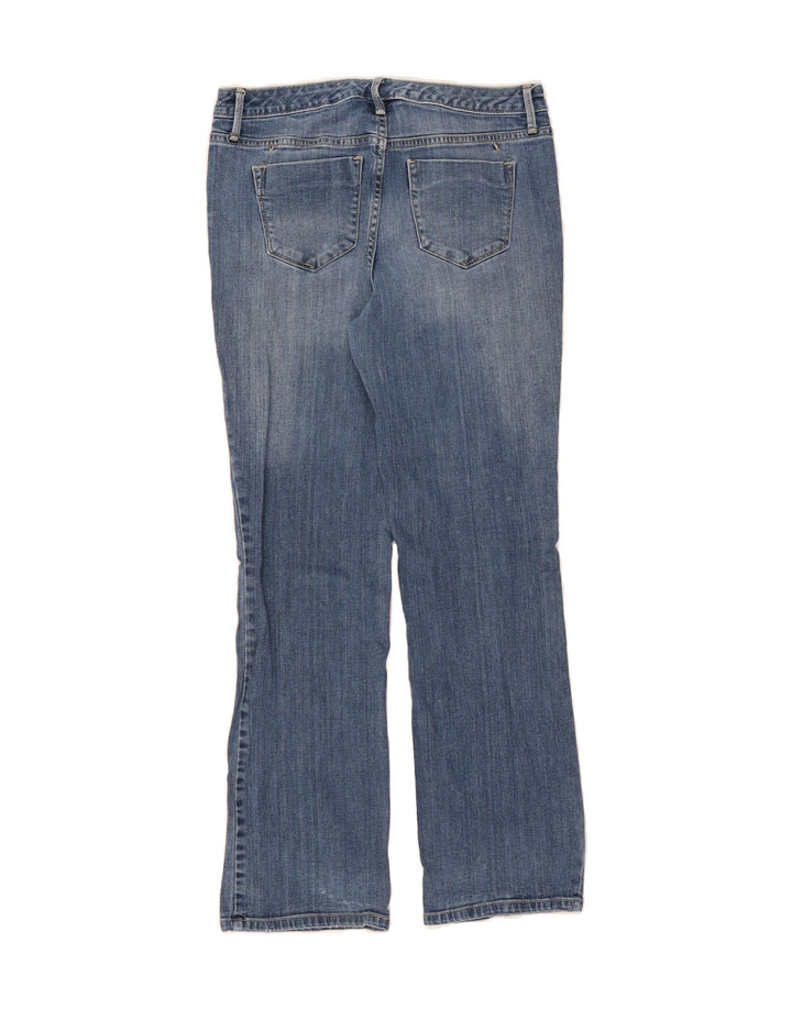 MOSSIMO Womens Mid Rise Curvy Bootcut Jeans US 8 Medium W32 L30 Blue Vintage Mossimo and Second-Hand Mossimo from Messina Hembry 