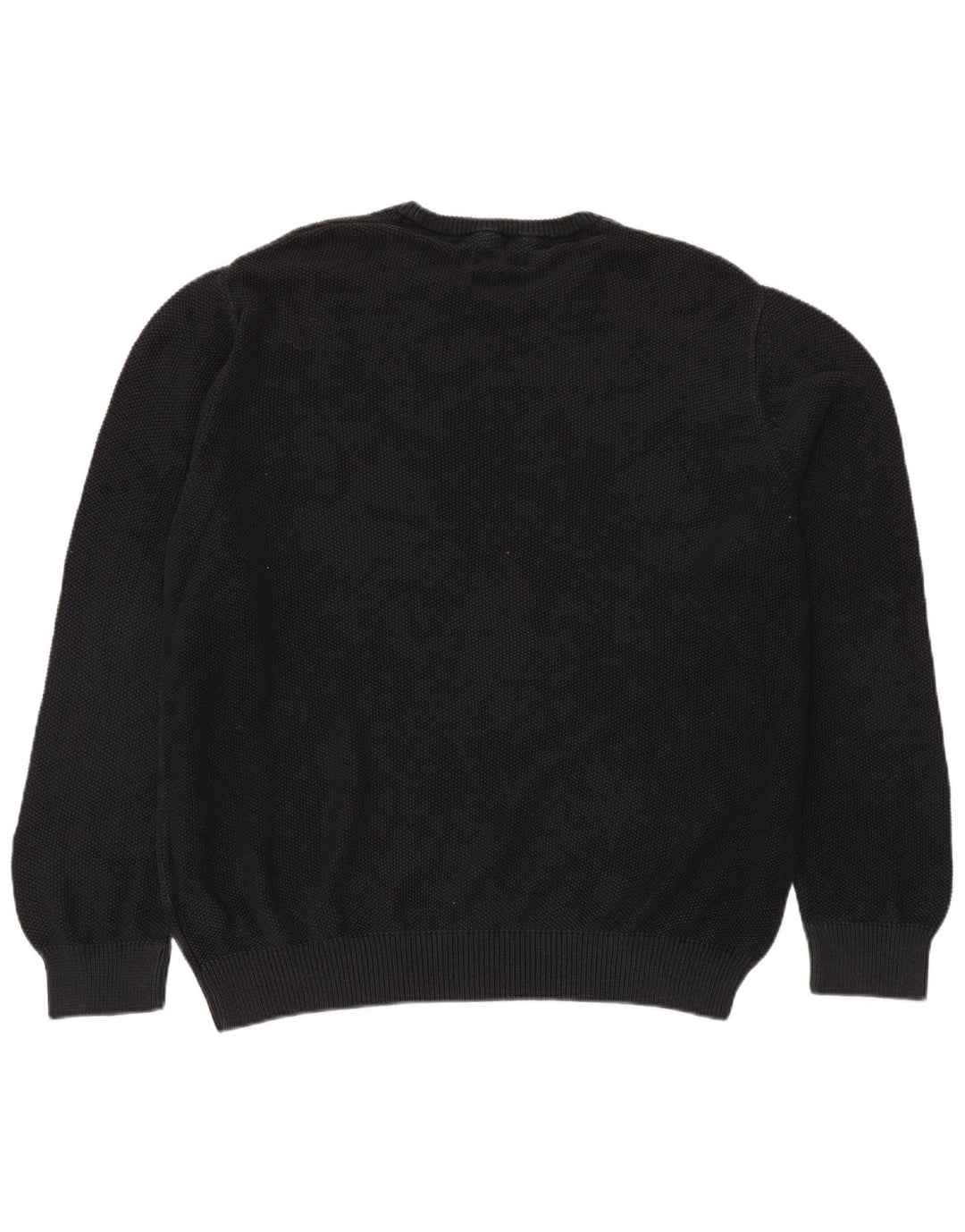 Marks & Spencer Mens Blue Harbour Crew Neck Jumper Sweater 2XL Navy Blue