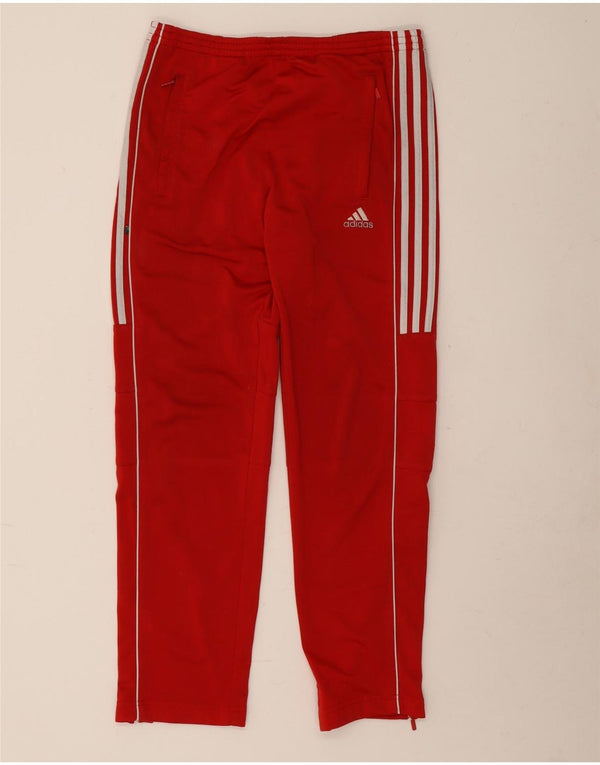 Calças de treino Adidas meninos 13-14 anos vermelho