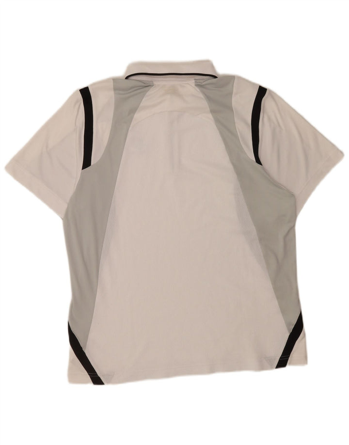 Lotto Polo Homme Grand Blanc Colorblock Polyester