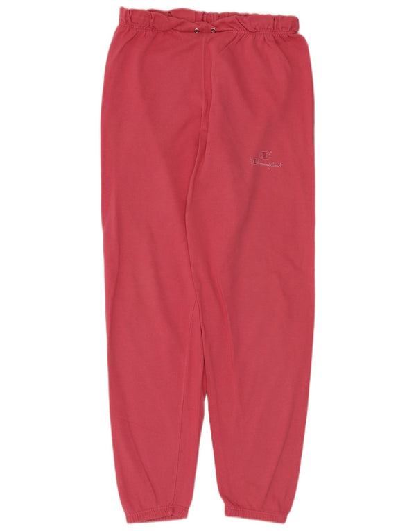 Champion Womens træningsdragt Bukser Joggers UK 14 Medium Pink Bomuld
