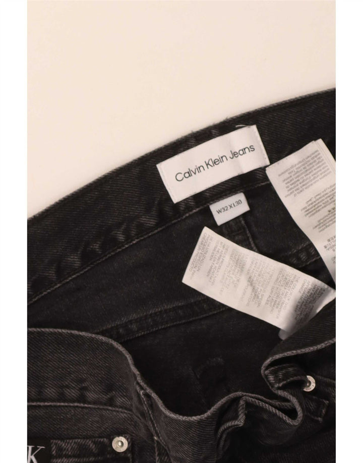 Calvin Klein Jean droit homme W32 L30 coton noir