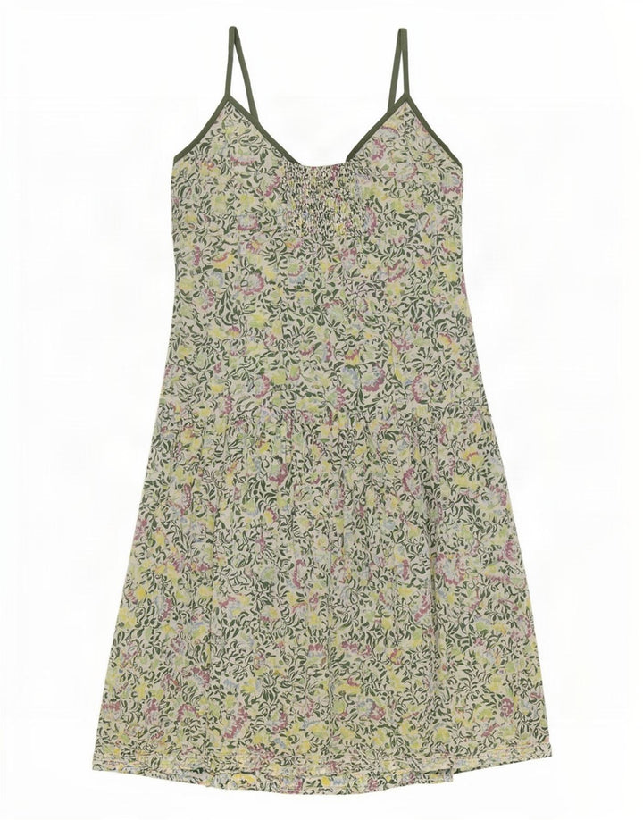Fat Face Womens Sundress UK 8 Small Green Floral