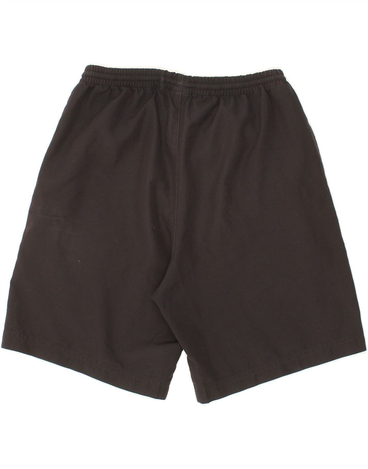 ADIDAS Boys Graphic Sport Shorts 13-14 Years Black Polyester Vintage Adidas and Second-Hand Adidas from Messina Hembry 