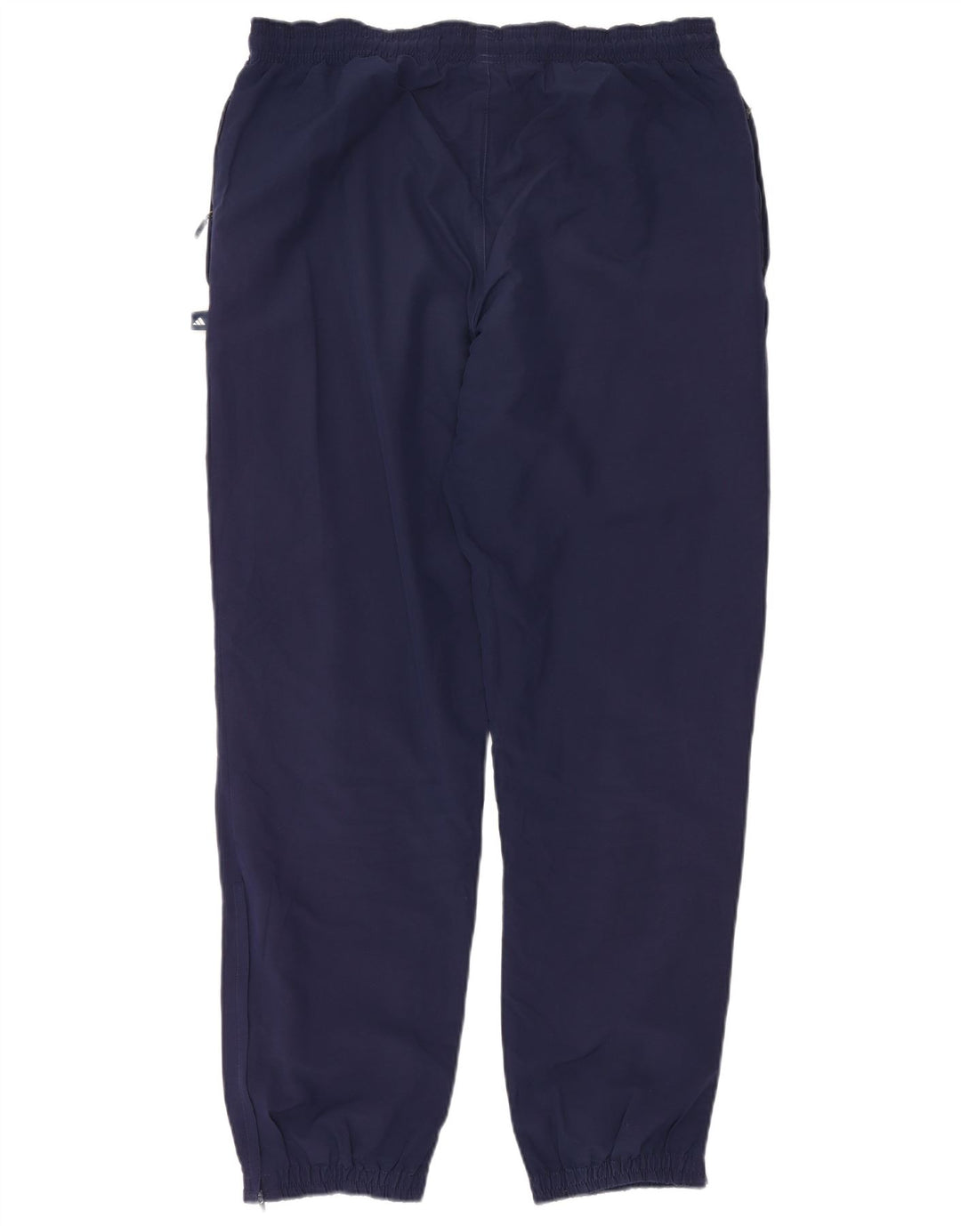 Adidas Mens Tracksuit Trousers Joggers Large Navy Blue Polyester