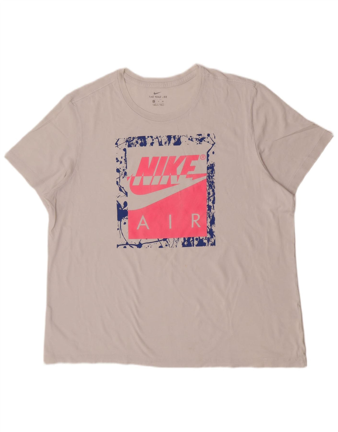 Nike T-shirt graphique pour homme en coton blanc 2XL