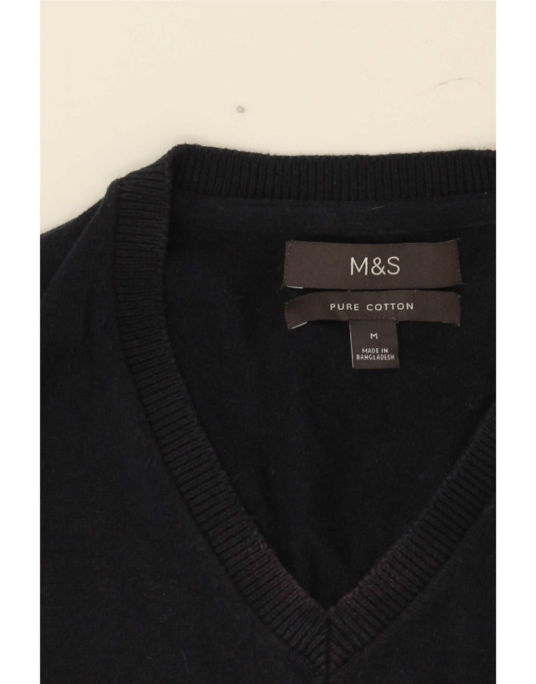 Marks & Spencer Débardeur Gilet Homme Bleu Marine Moyen Coton