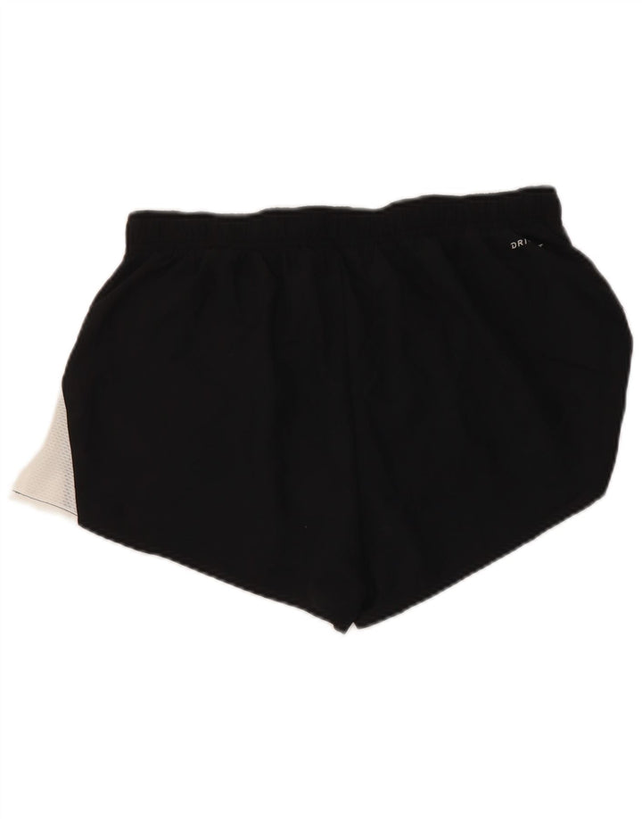 Nike Womens Sport Shorts UK 14 Medium  Black Polyester Sports