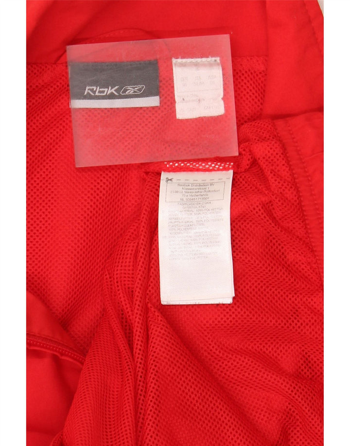 Reebok Veste de Survêtement Homme XL Rouge Polyester