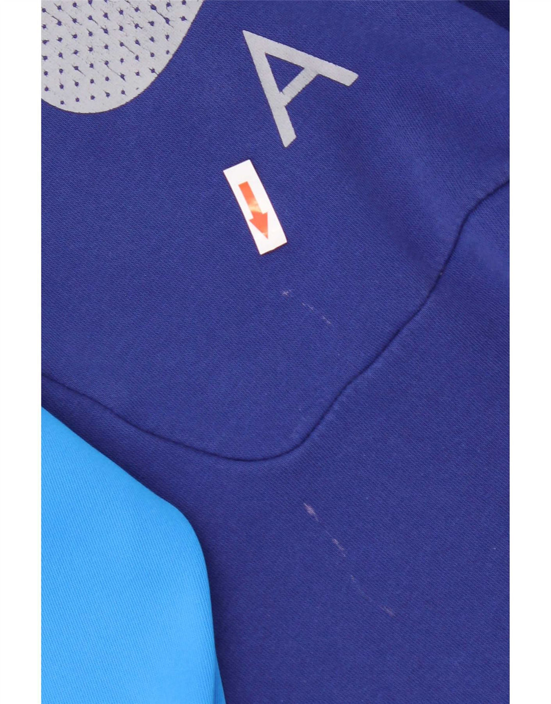 Nike Mens Graphic Sweatshirt Jumper Large Blue Colourblock
