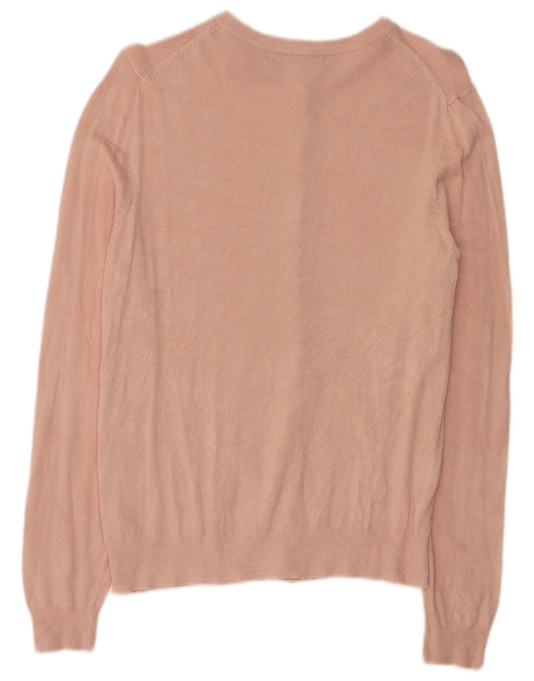 Marks & Spencer Womens Cardigan Sweater UK 10 Small  Pink Viscose