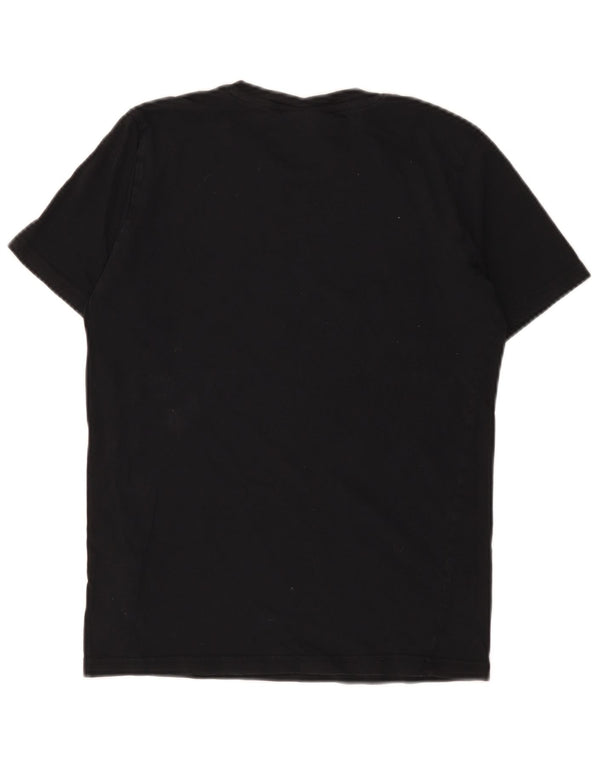 Champion Boys T-Shirt Top 13-14 Years XL Black Cotton