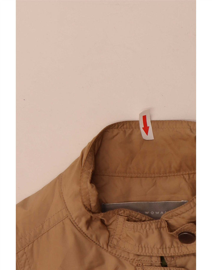 Zara Veste utilitaire pour femme UK 12 Beige moyen