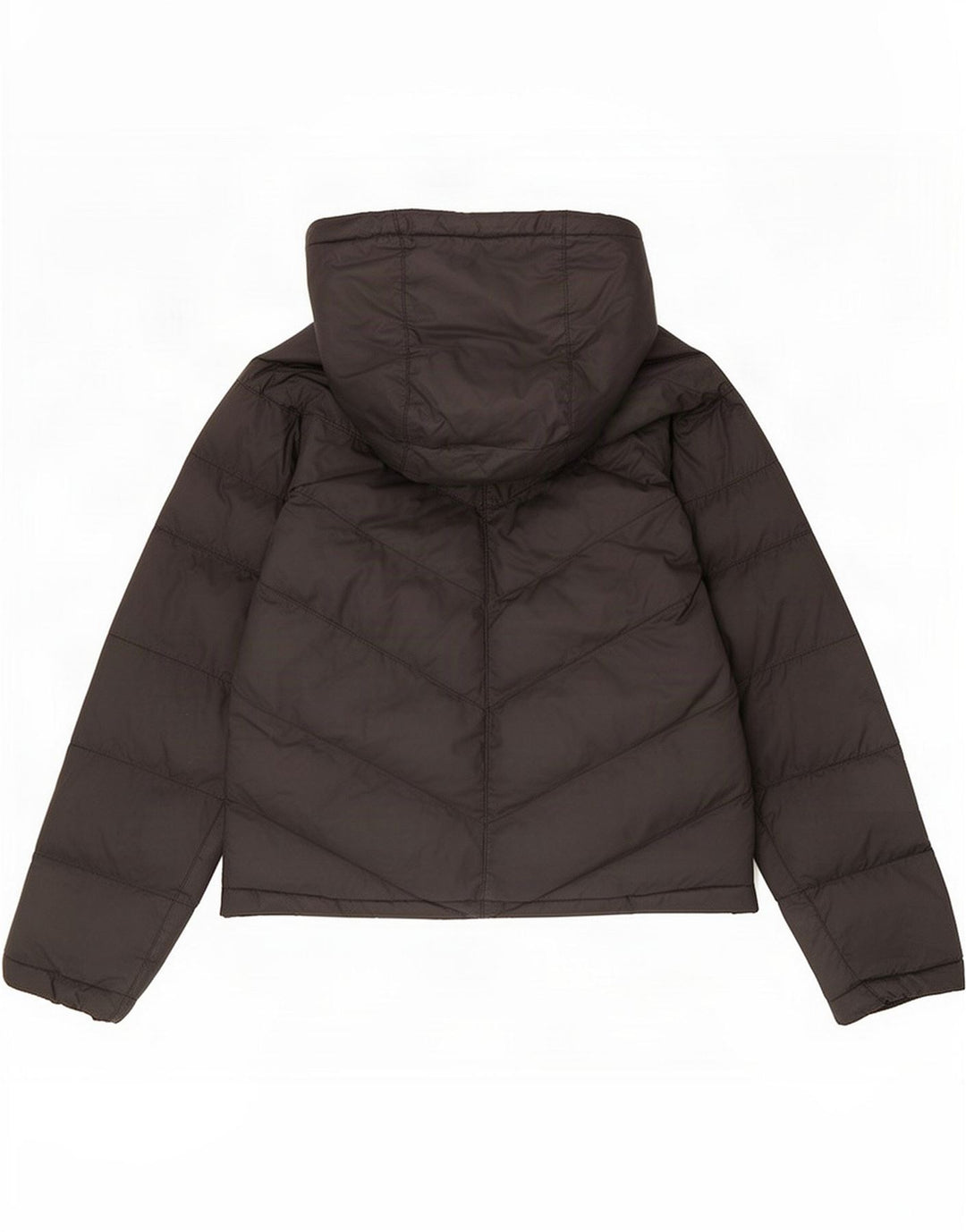 Giacca imbottita con cappuccio Nike da ragazzo 10-11 anni media poliestere nero