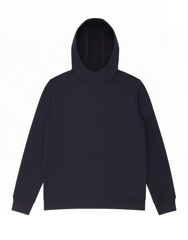 Adidas meninos Climawarm Graphic moletom com capuz 13-14 anos azul marinho poliéster