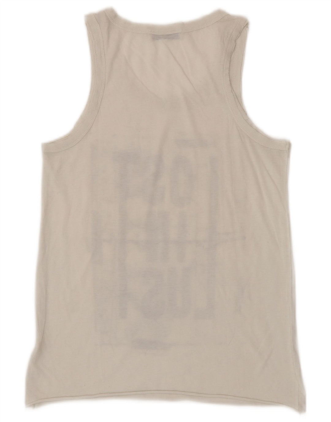 DIESEL Canotta grafica da donna UK 10 piccola bianca