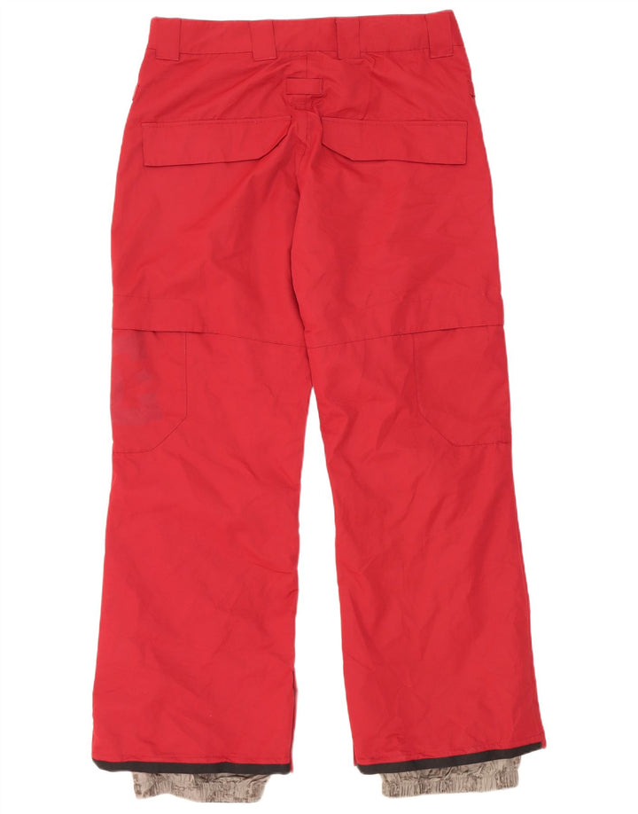 DC Mens Ski Trousers Medium  Red Polyester