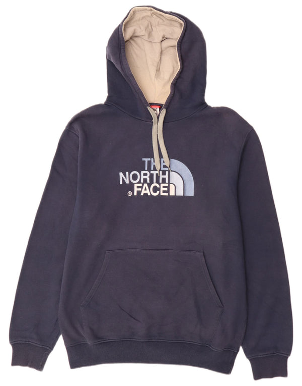 Felpa con cappuccio grafica da uomo The North Face, grande, in cotone blu navy, sportivo