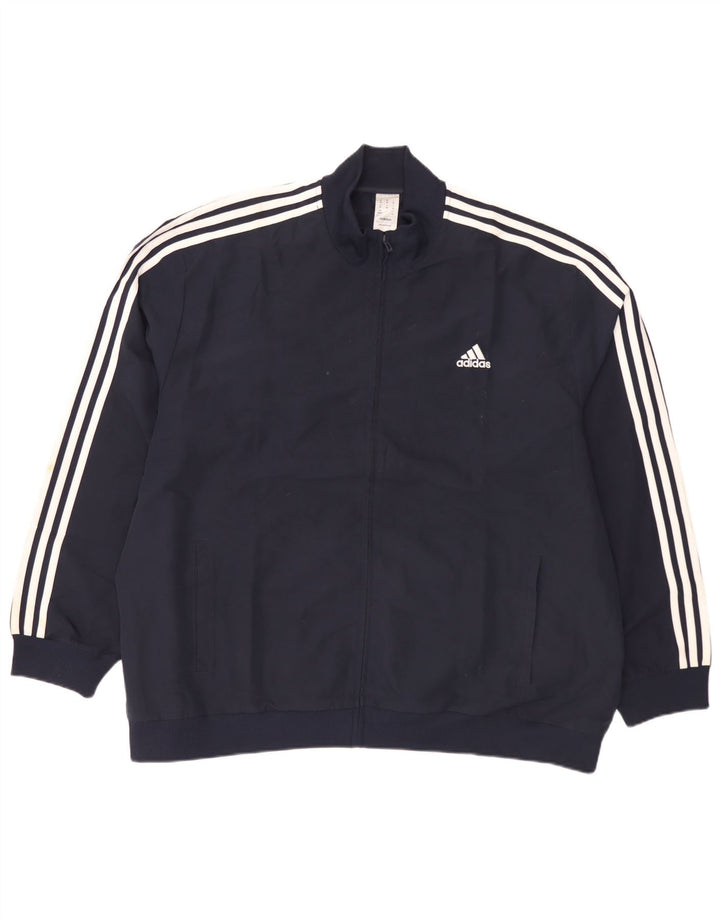 Ανδρική φόρμα Adidas Top Jacket 2XL Navy Blue Polyester