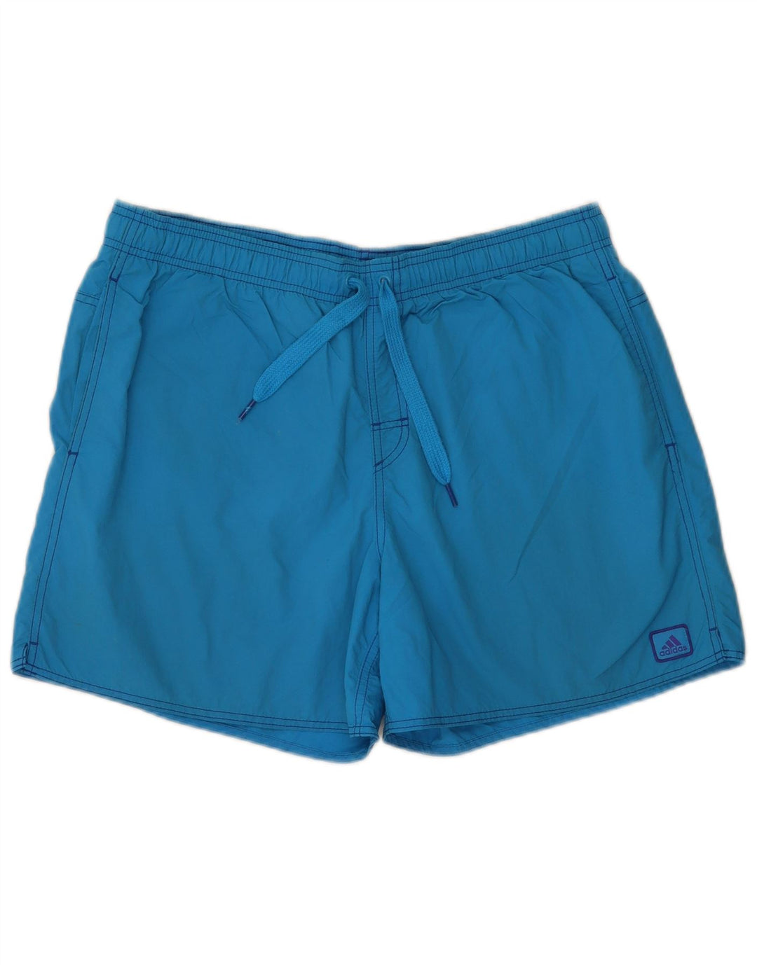Adidas Herren-Badeshorts, groß, aus blauem Nylon