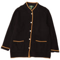 Orvis Dame Overfrakke UK 16 Stor Sort Uld