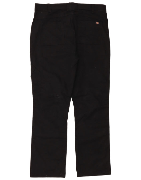 Pantaloni cargo dritti pentru bărbați Dickies W36 L32 poliester negru