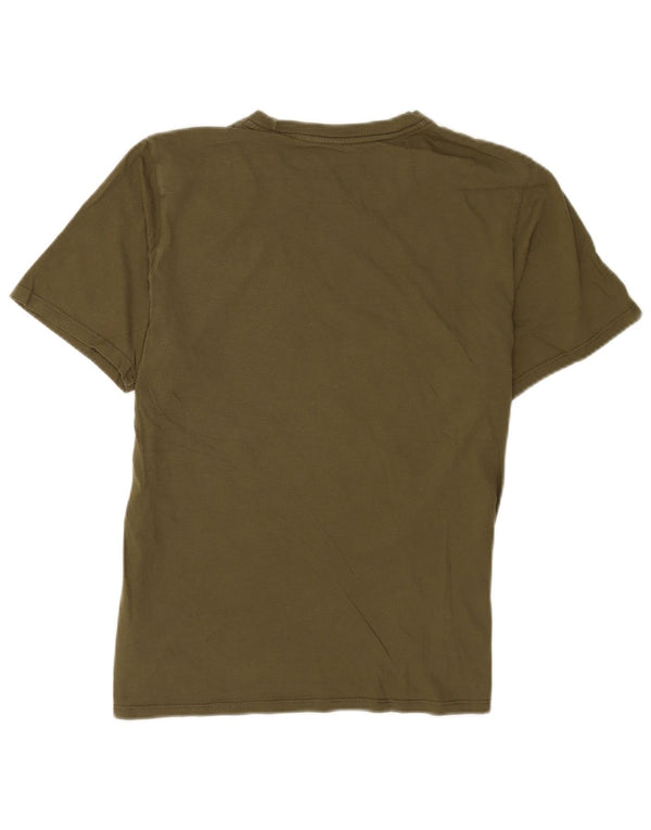 Nike T-shirt med atletisk snit til mænd, medium Khaki Bomuld