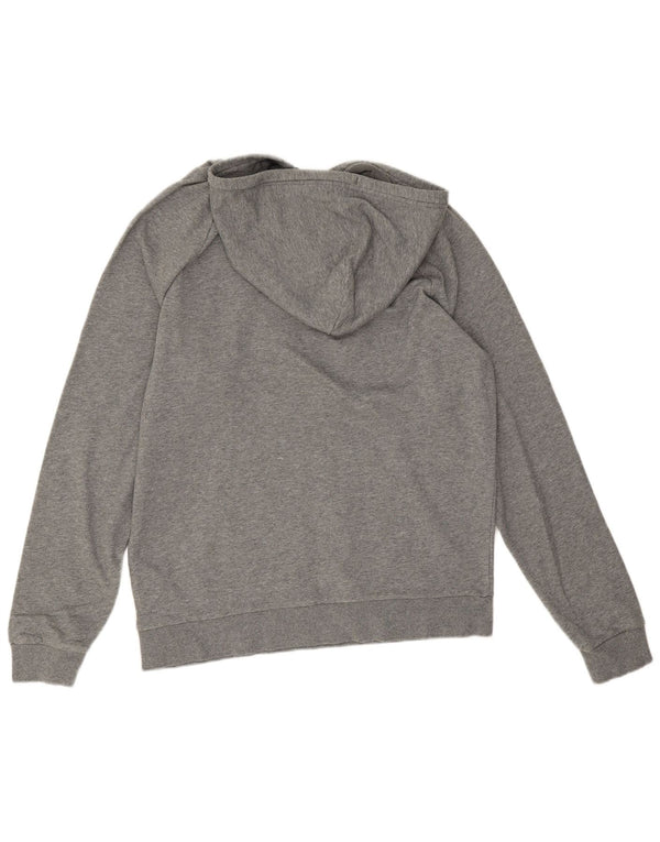 Under Armour Mens Hoodie Jumper Medium Grey Flecked Cotton