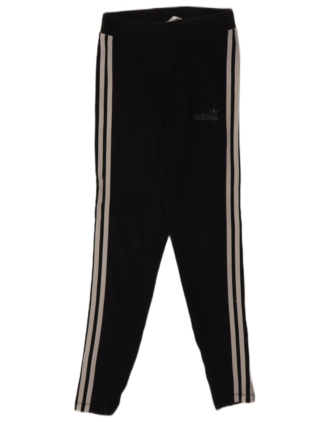 Adidas Womens Leggings UK 10 Small Black Cotton
