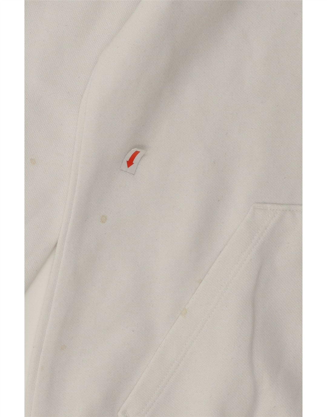 PUMA Womens Graphic Hoodie Jumper UK 14 Medium White Cotton Vintage Puma and Second-Hand Puma from Messina Hembry 