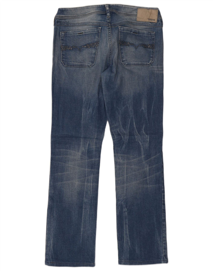 Diesel Womens Lowky Straight Jeans W31 L29 Blue Cotton