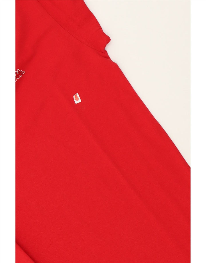KAPPA Mens Polo Shirt Large Red Cotton Vintage Kappa and Second-Hand Kappa from Messina Hembry 