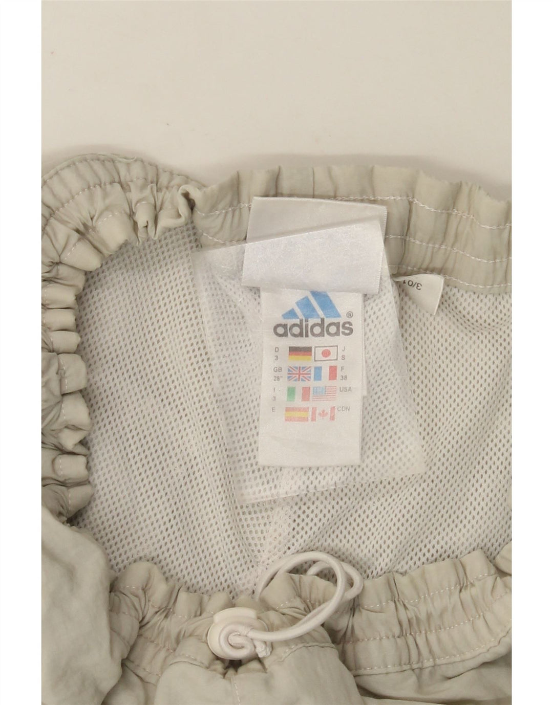 ADIDAS Badeshorts til mænd Små grå polyamid