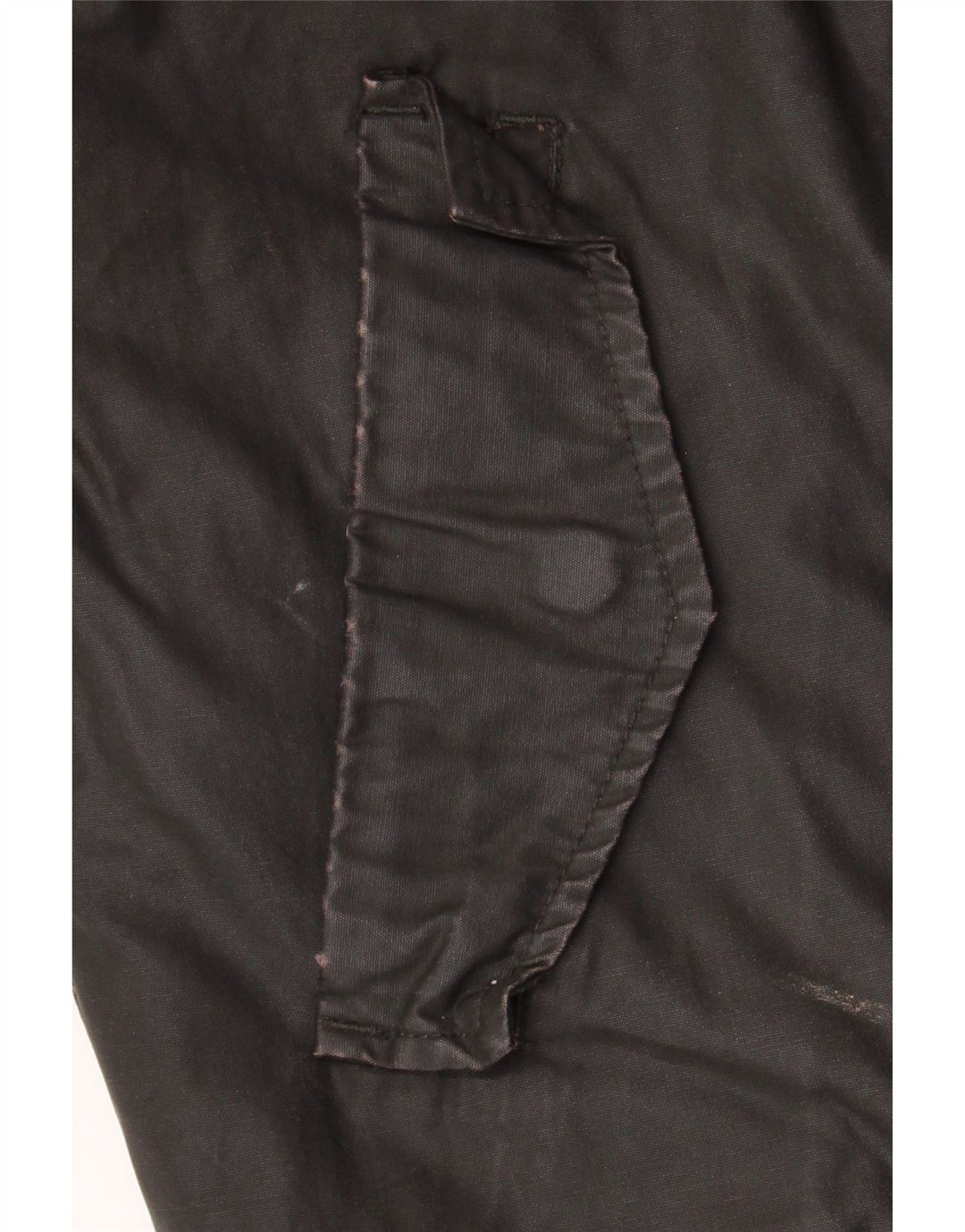 Zara Mens Bomber Jacket UK 40 Large Brown Cotton