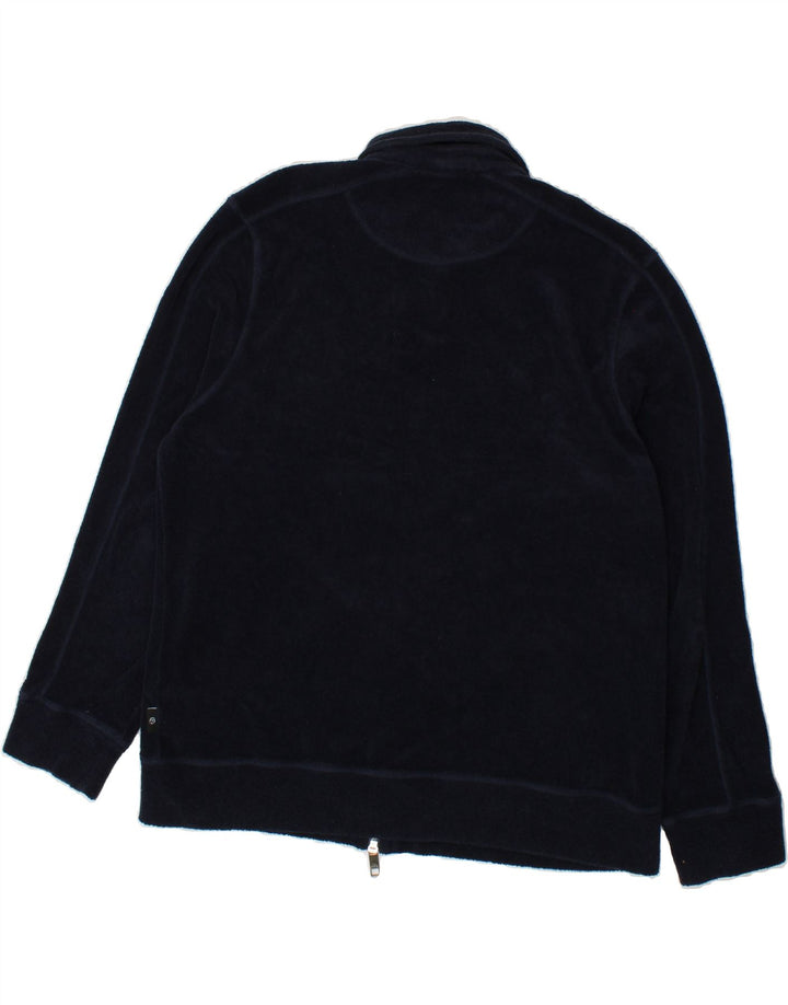 TED BAKER Mens Tracksuit Top Jacket Size 4 Medium Navy Blue Cotton Vintage Ted Baker and Second-Hand Ted Baker from Messina Hembry 