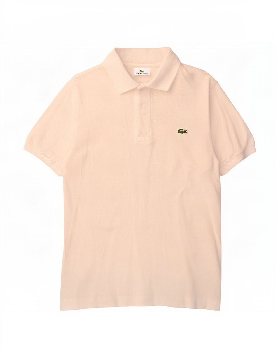 Lacoste herre polo skjorte str. 3 Lille hvid bomuld