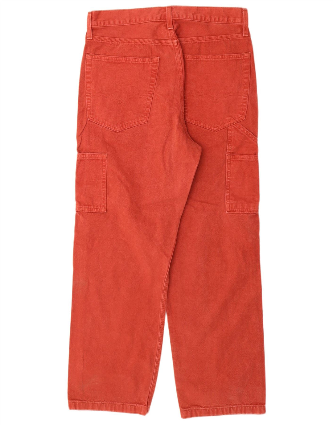 Мужские прямые джинсы-карго Levi's W30 L30 красные, хлопковые