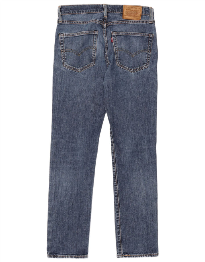 Męskie jeansy Levi's 511 Slim W31 L32 Niebieskie bawełniane
