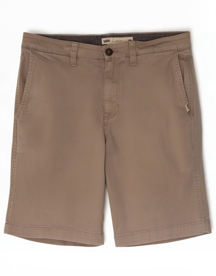Vans Mens Chino Shorts Medium W32 Grey Bumbac