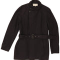 Cappotto da donna Reiss UK 16 grande cotone nero