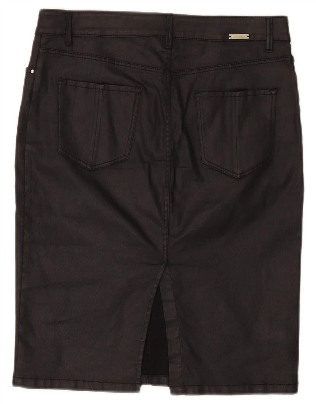 Massimo Dutti Womens Pencil Skirt EU 38 Small W28 Black