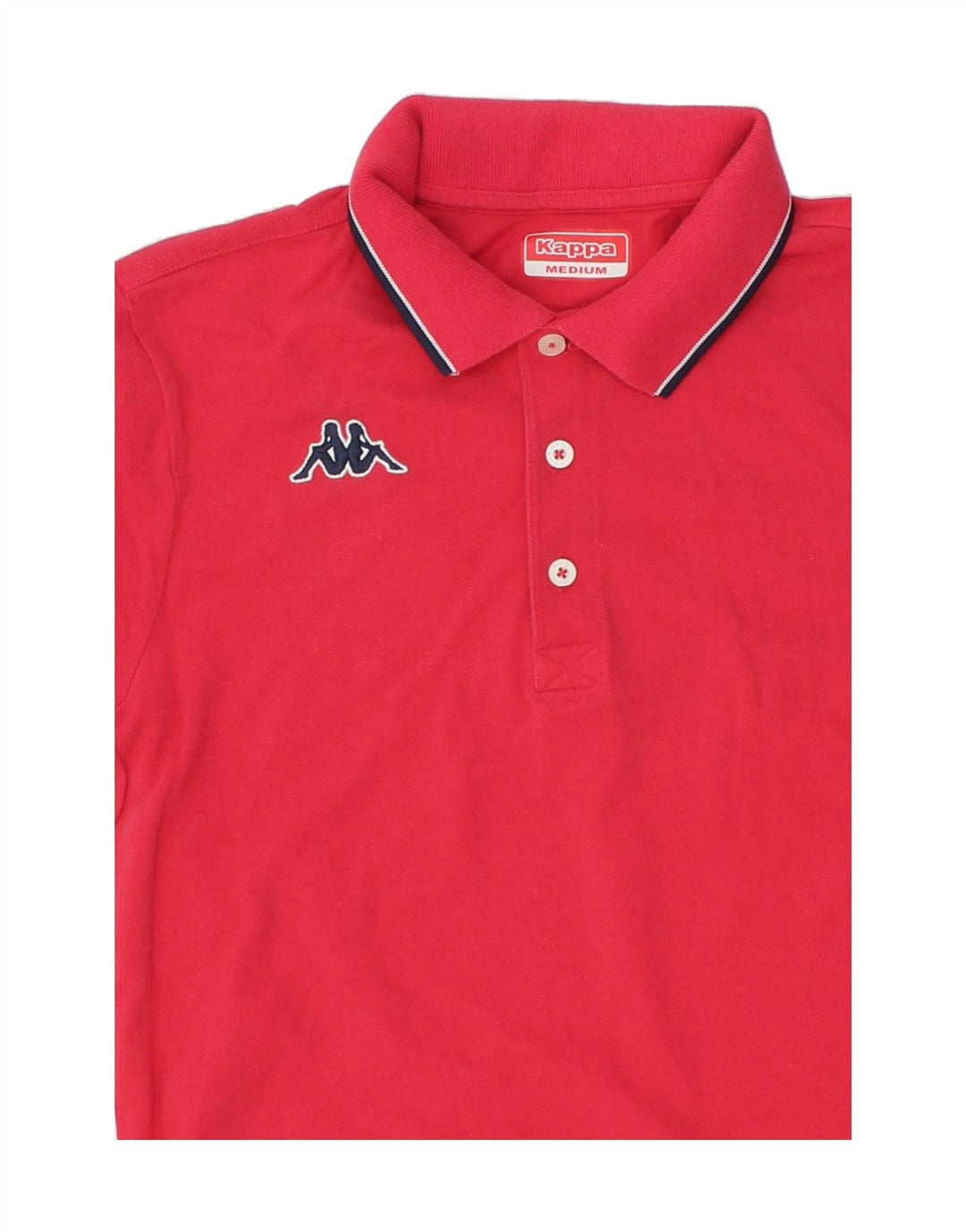 KAPPA Mens Polo Shirt Medium Pink Cotton Vintage Kappa and Second-Hand Kappa from Messina Hembry 